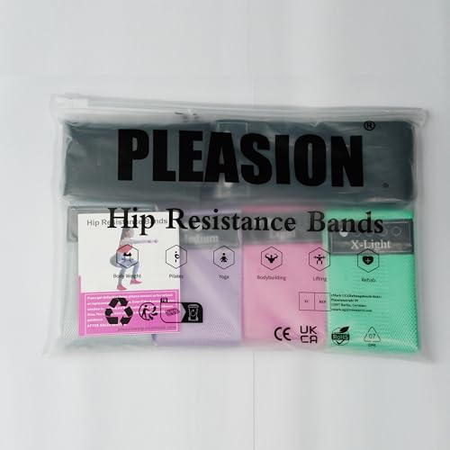 14-Inch Non-Slip Fabric Resistance Bands for Glute Workouts