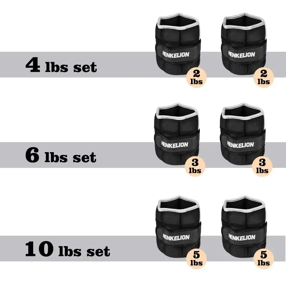 Adjustable Ankle Weights for Leg Lifting Strength Training Exercise - imprüv