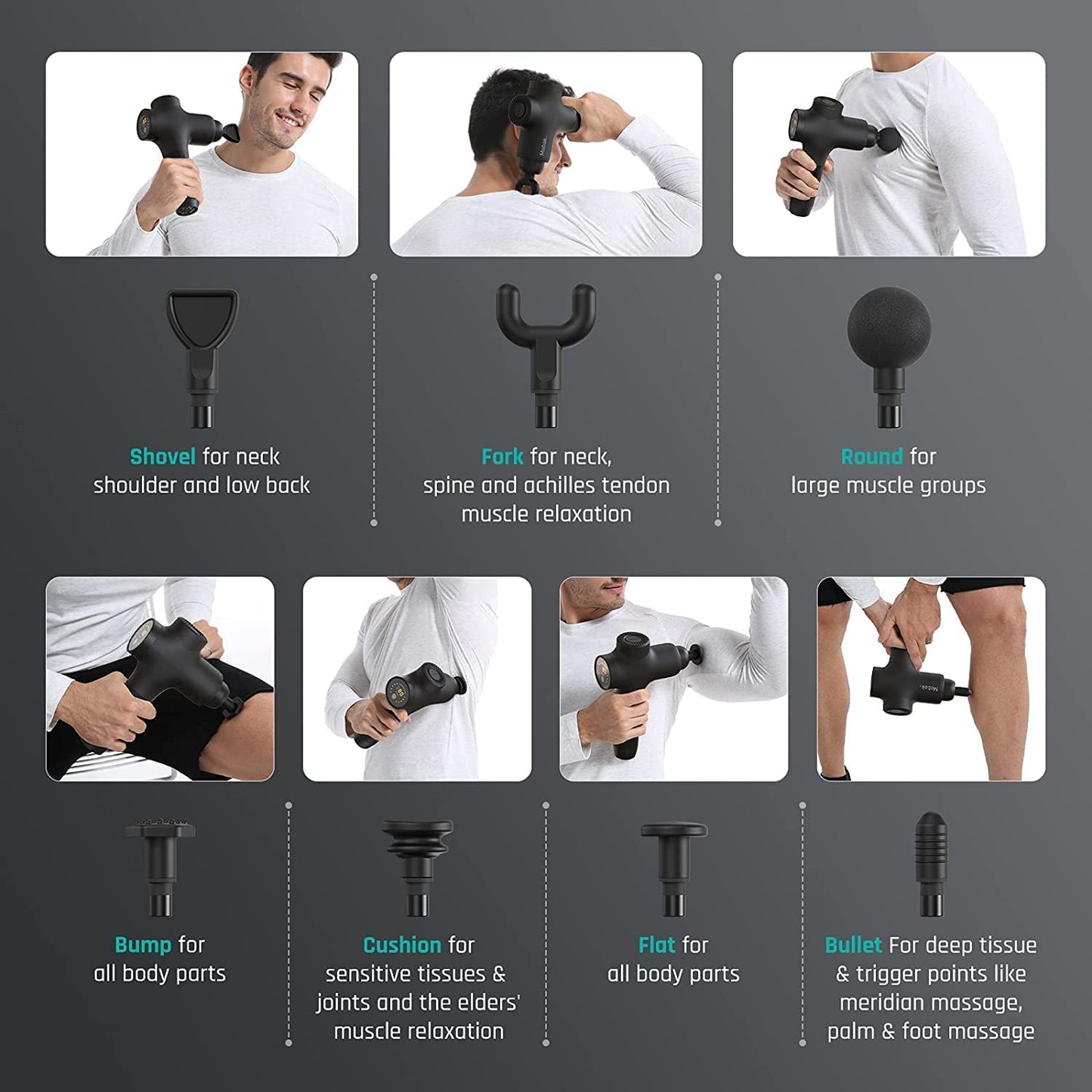 Deep Tissue Percussion Massage Gun for Sport Recovery - imprüv