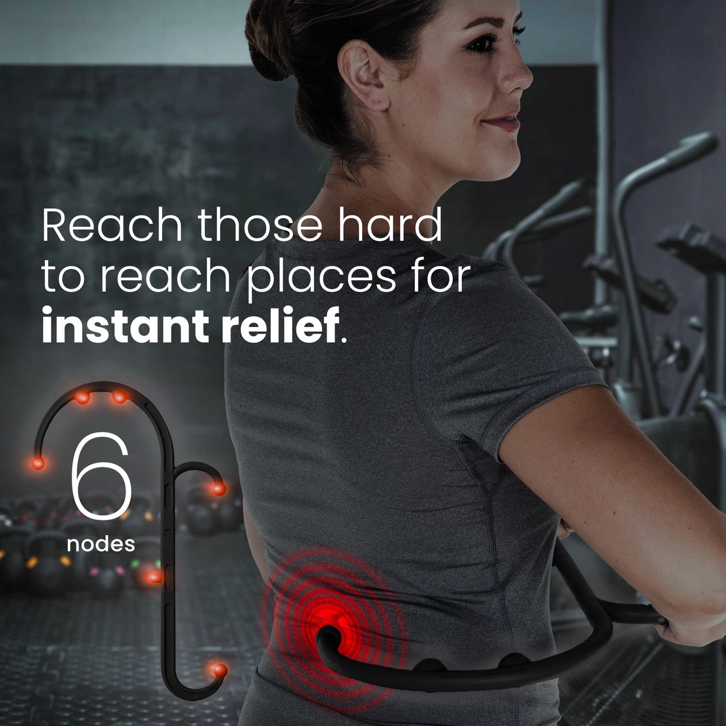Manual Massage Therapy Hook for Myofascial Trigger Point Pain Relief