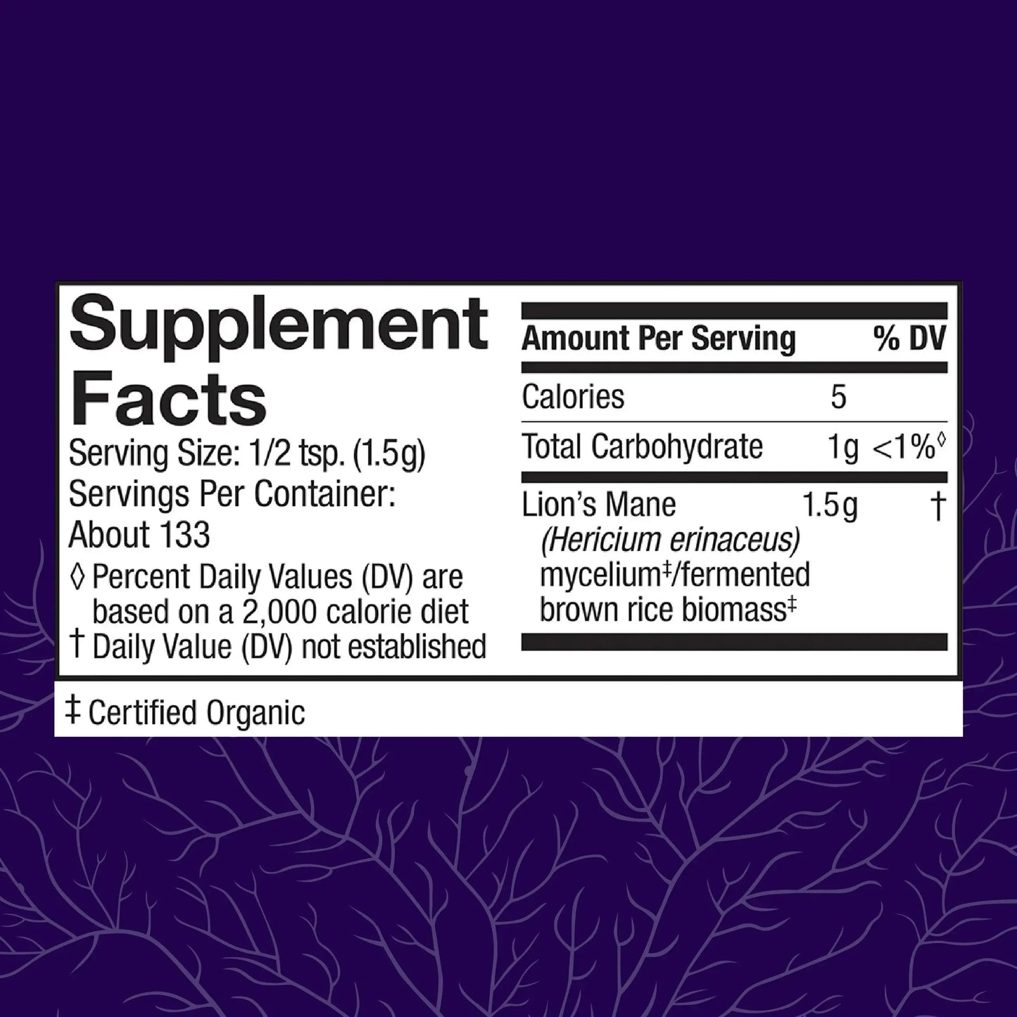 Host Defense Lion's Mane Mushroom Powder for Memory Support - imprüv