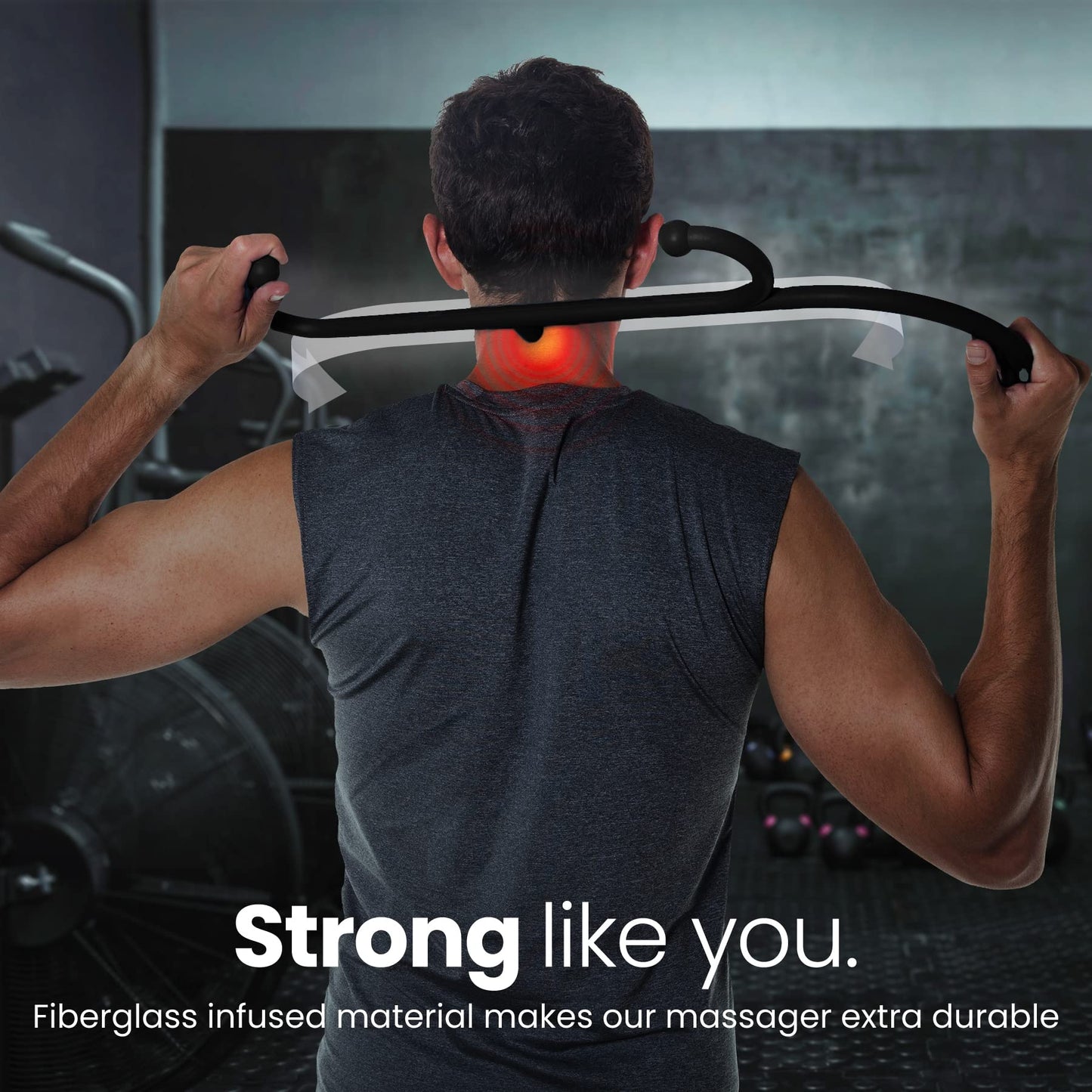 Manual Massage Therapy Hook for Myofascial Trigger Point Pain Relief