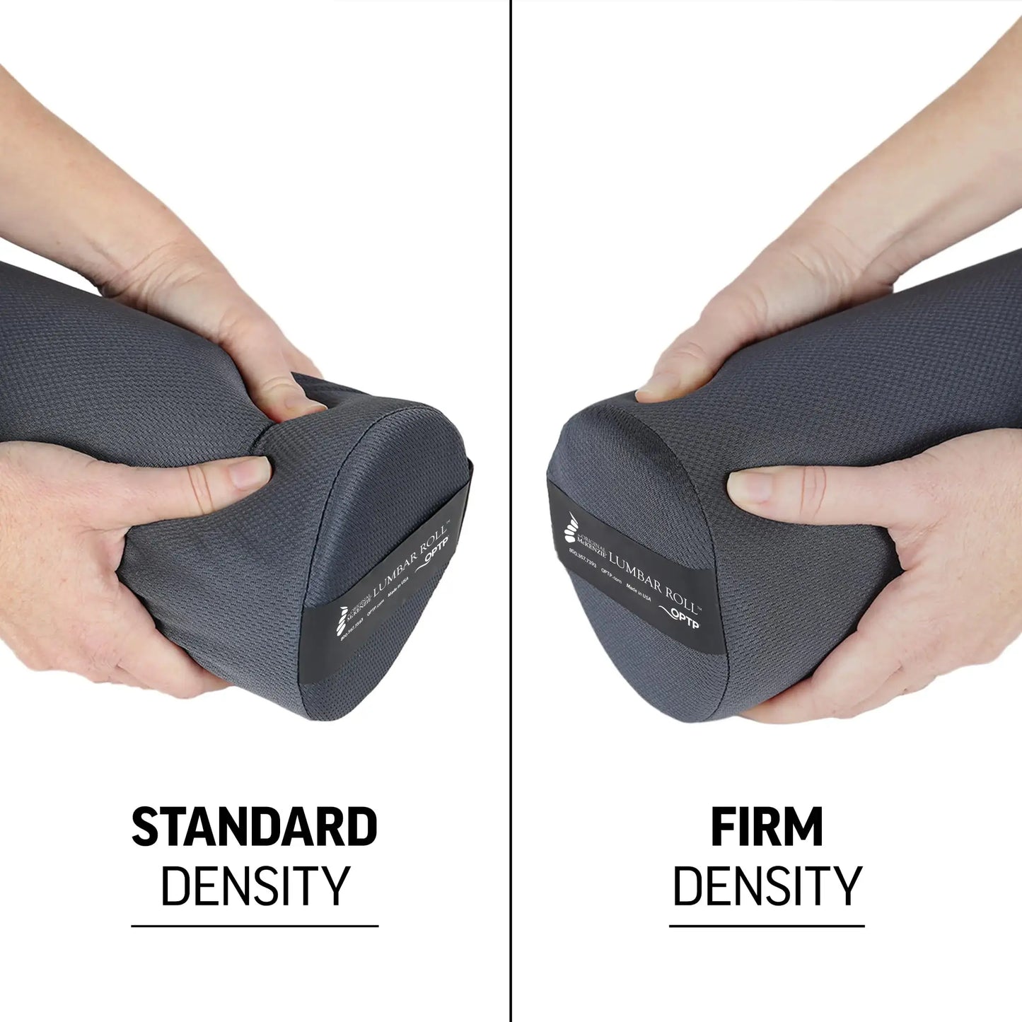 OPTP The Original McKenzie Lumbar Roll for Office Chair & Car Seat Back - imprüv