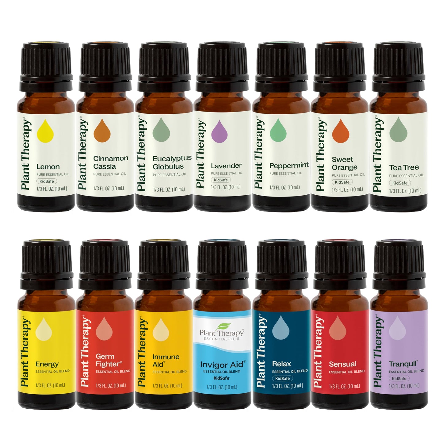 Essential Oil Set by Plant Therapy, 100% Pure Aromatherapy