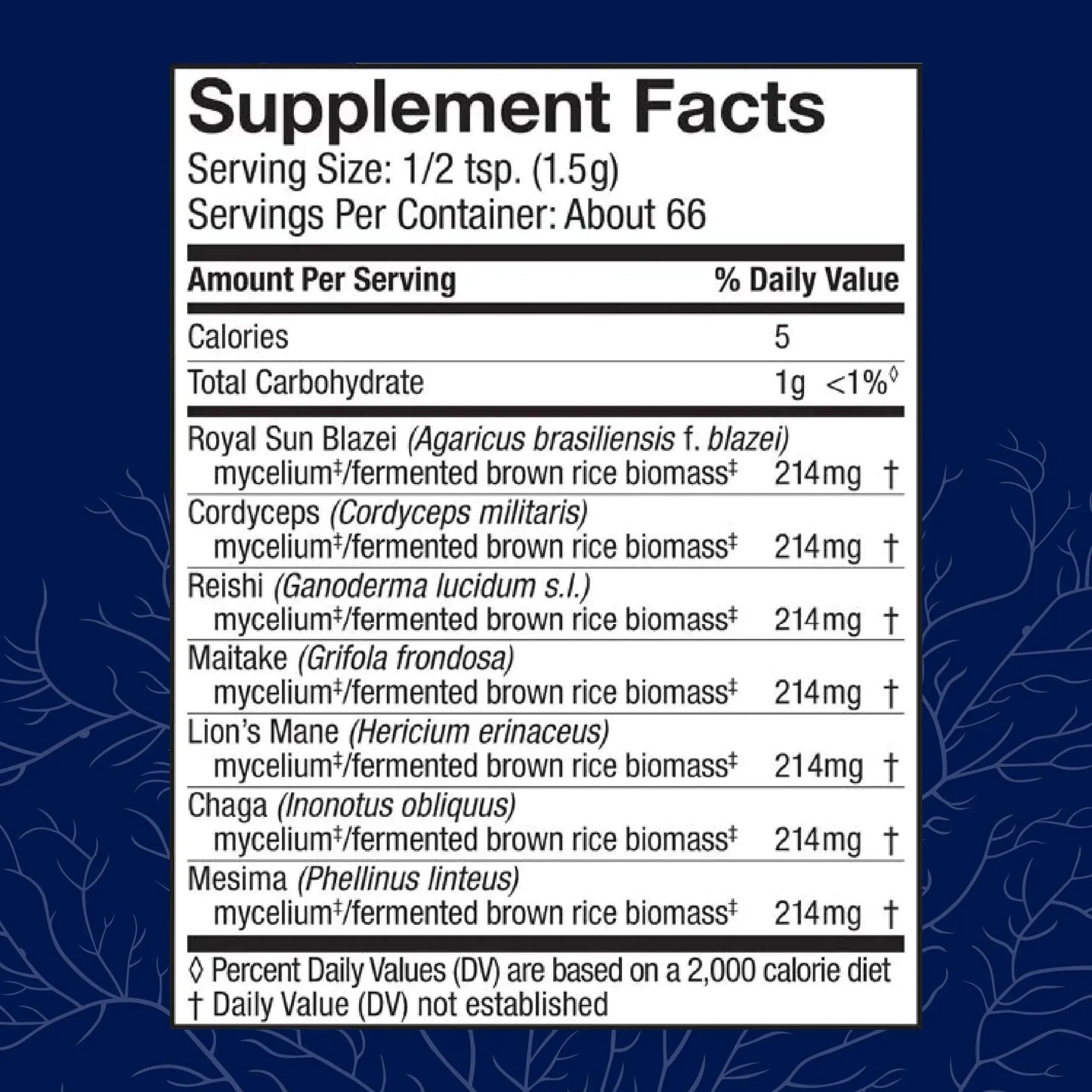 Host Defense Stamets 7 Mushroom Powder for Immune Health - imprüv
