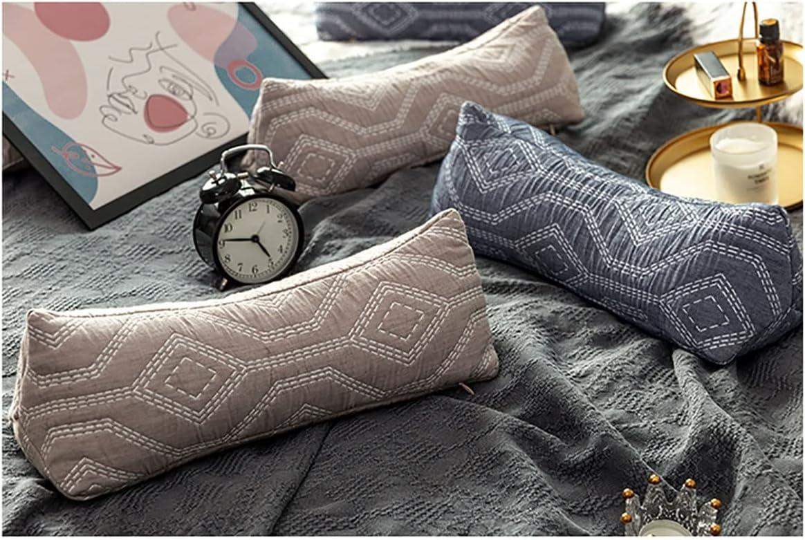 Cervical Roll Neck Pillow with 100% Buckwheat Filling for Corrective Sleep Posture and Neck Curve Support - imprüv