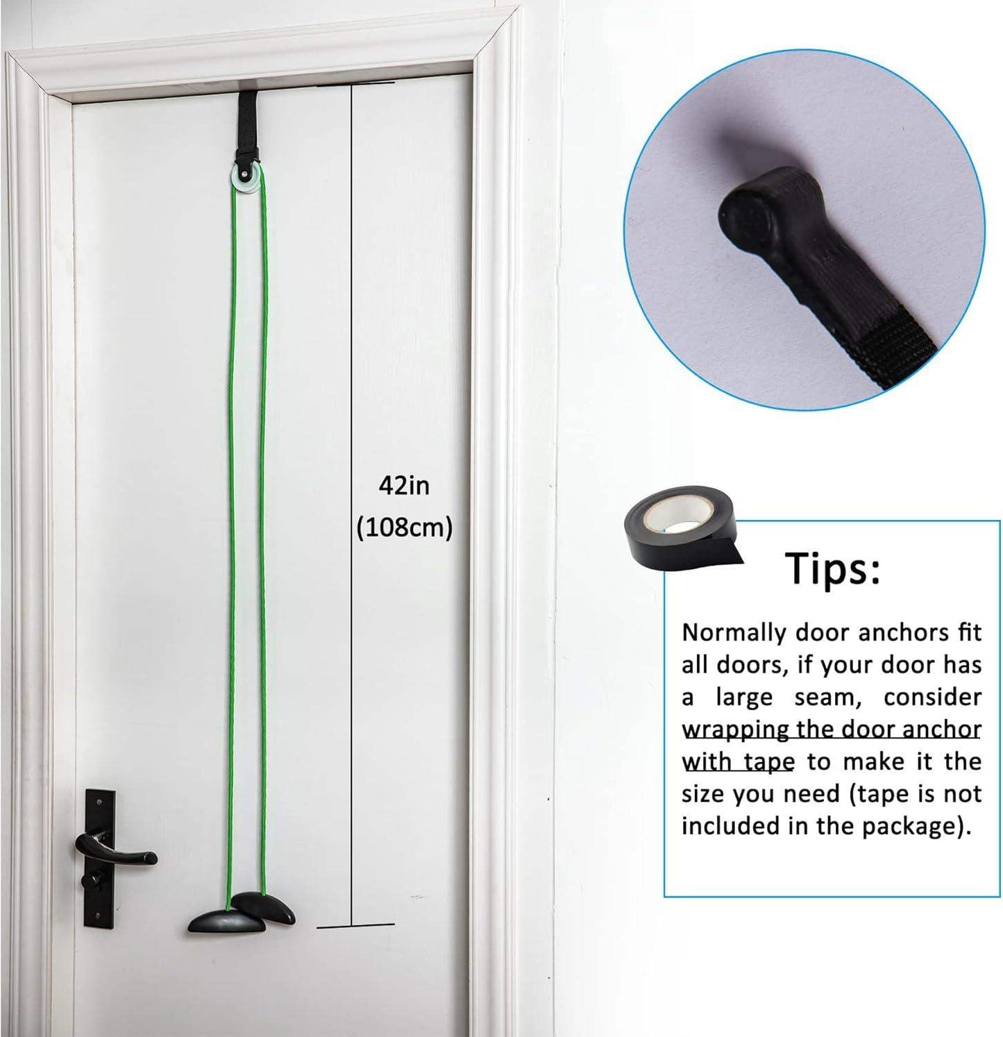 Over-the-Door Shoulder Pulley System for Passive Shoulder ROM and Rotator Cuff Recovery - imprüv