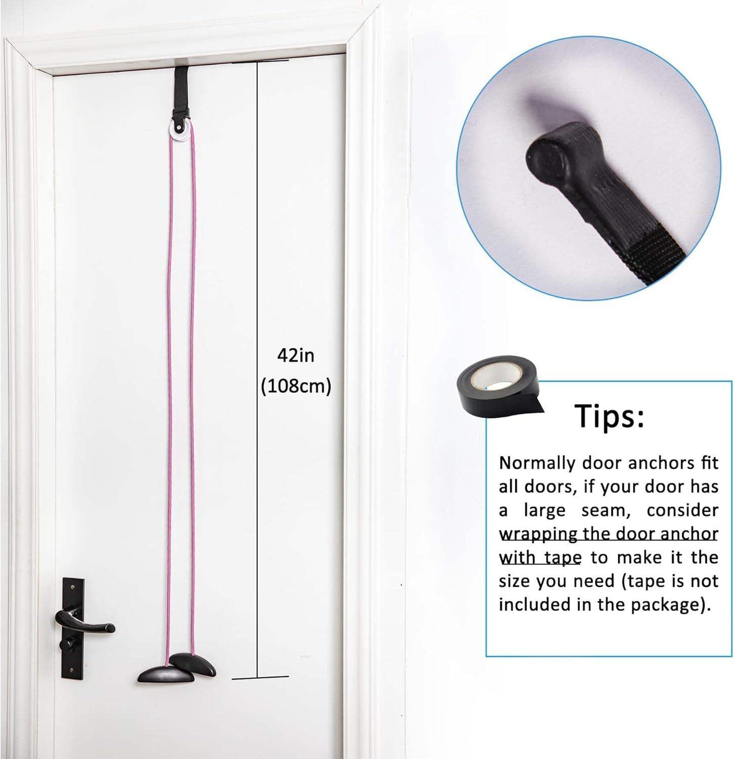 Over-the-Door Shoulder Pulley System for Passive Shoulder ROM and Rotator Cuff Recovery - imprüv