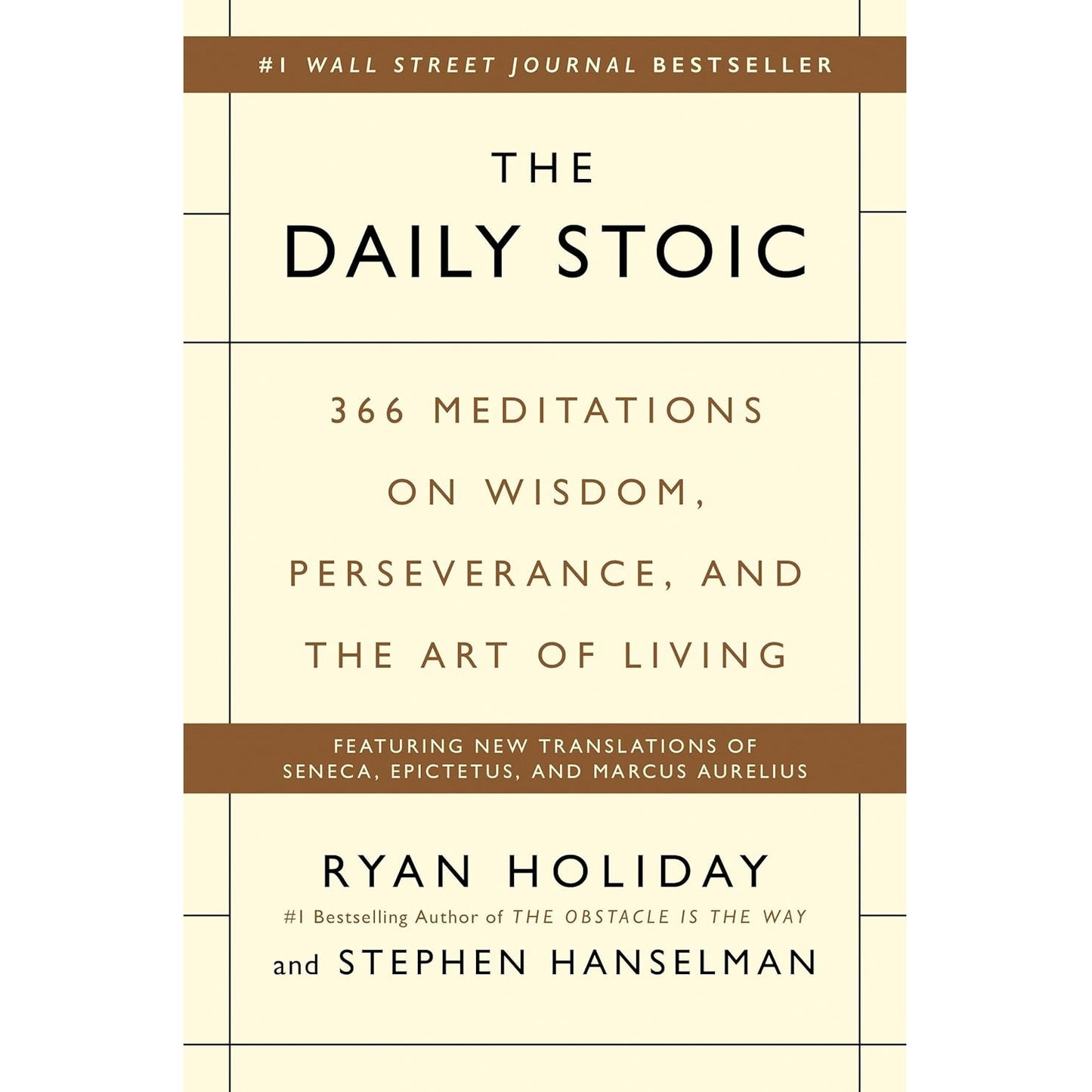The Daily Stoic: 366 Meditations on Wisdom, Perseverance, and the Art of Living - imprüv