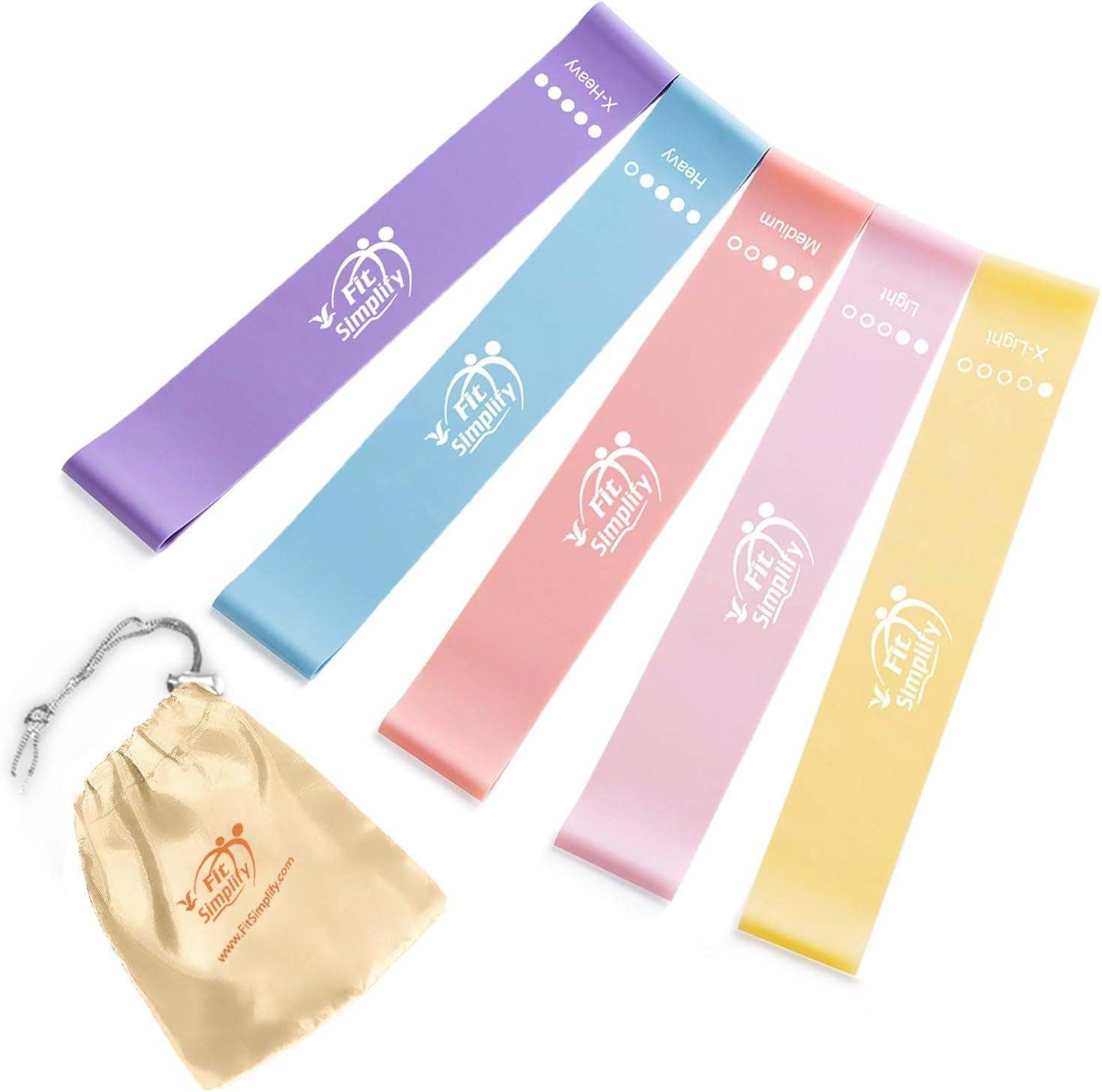 12-Inch Natural Latex Loop Resistance Bands for Rotator Cuff Rehab and Post-Injury Shoulder Strength Recovery - imprüv  