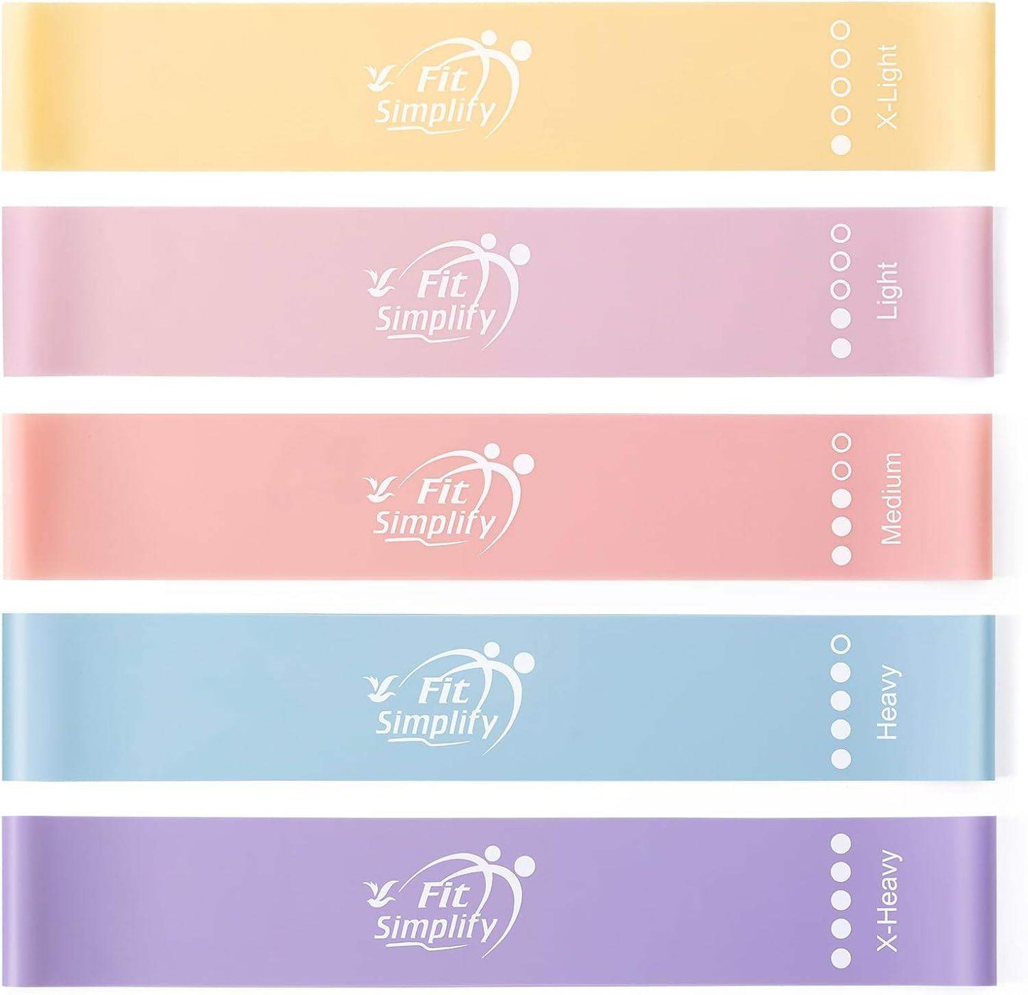12-Inch Natural Latex Loop Resistance Bands for Rotator Cuff Rehab and Post-Injury Shoulder Strength Recovery - imprüv  