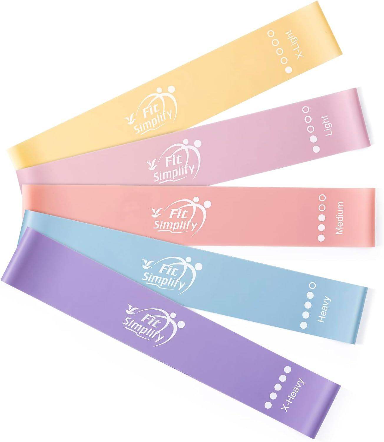 12-Inch Natural Latex Loop Resistance Bands for Rotator Cuff Rehab and Post-Injury Shoulder Strength Recovery - imprüv  