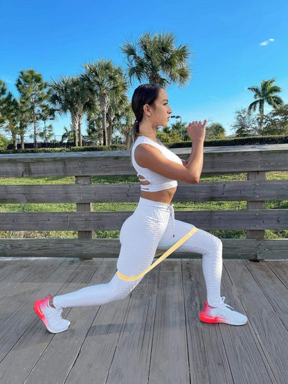 12-Inch Natural Latex Loop Resistance Bands for Rotator Cuff Rehab and Post-Injury Shoulder Strength Recovery - imprüv  