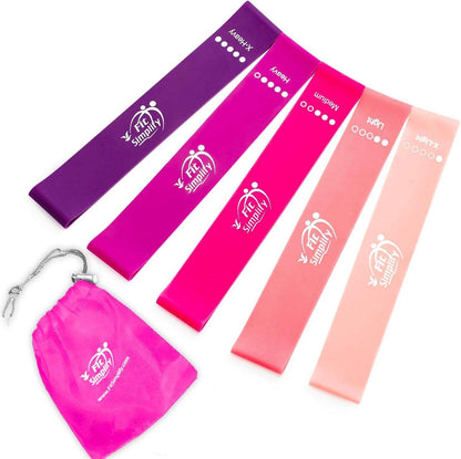 12-Inch Natural Latex Loop Resistance Bands for Rotator Cuff Rehab and Post-Injury Shoulder Strength Recovery - imprüv  