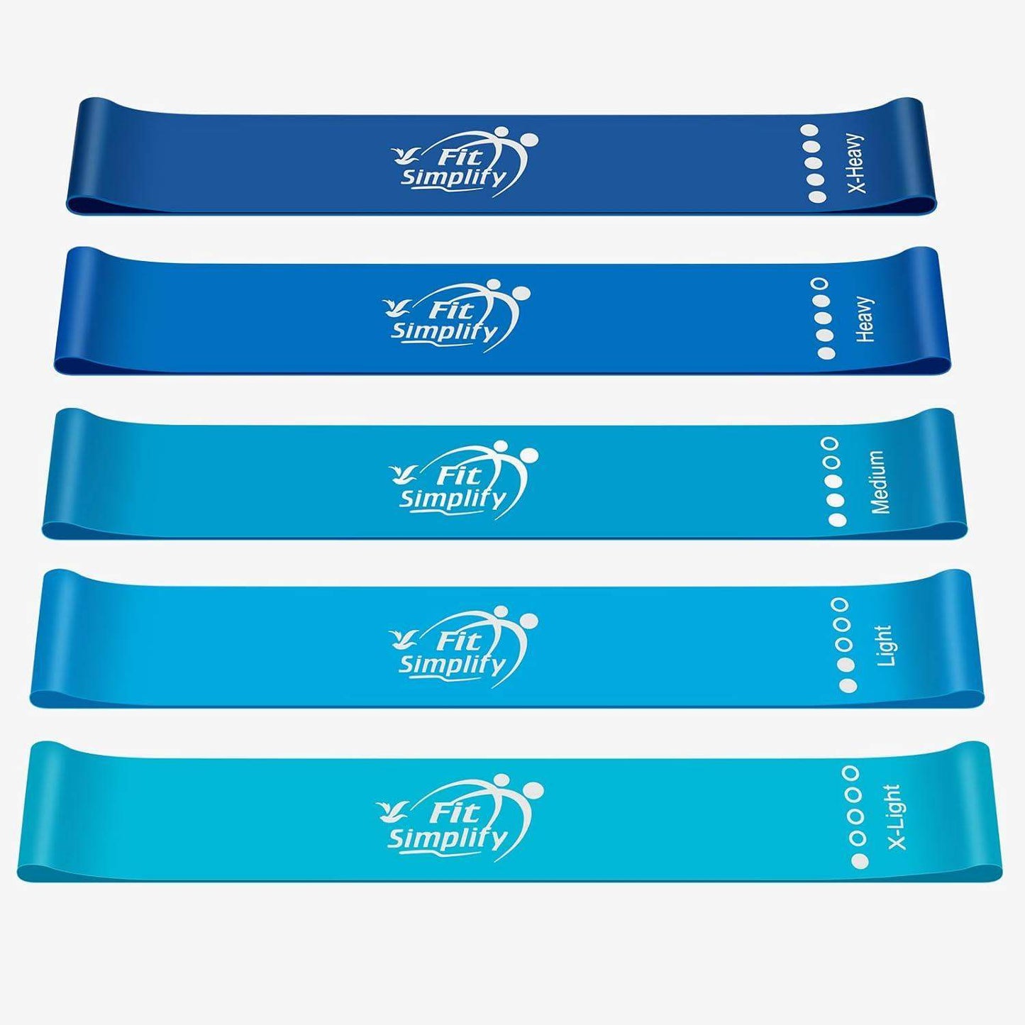 12-Inch Natural Latex Loop Resistance Bands for Rotator Cuff Rehab and Post-Injury Shoulder Strength Recovery - imprüv  