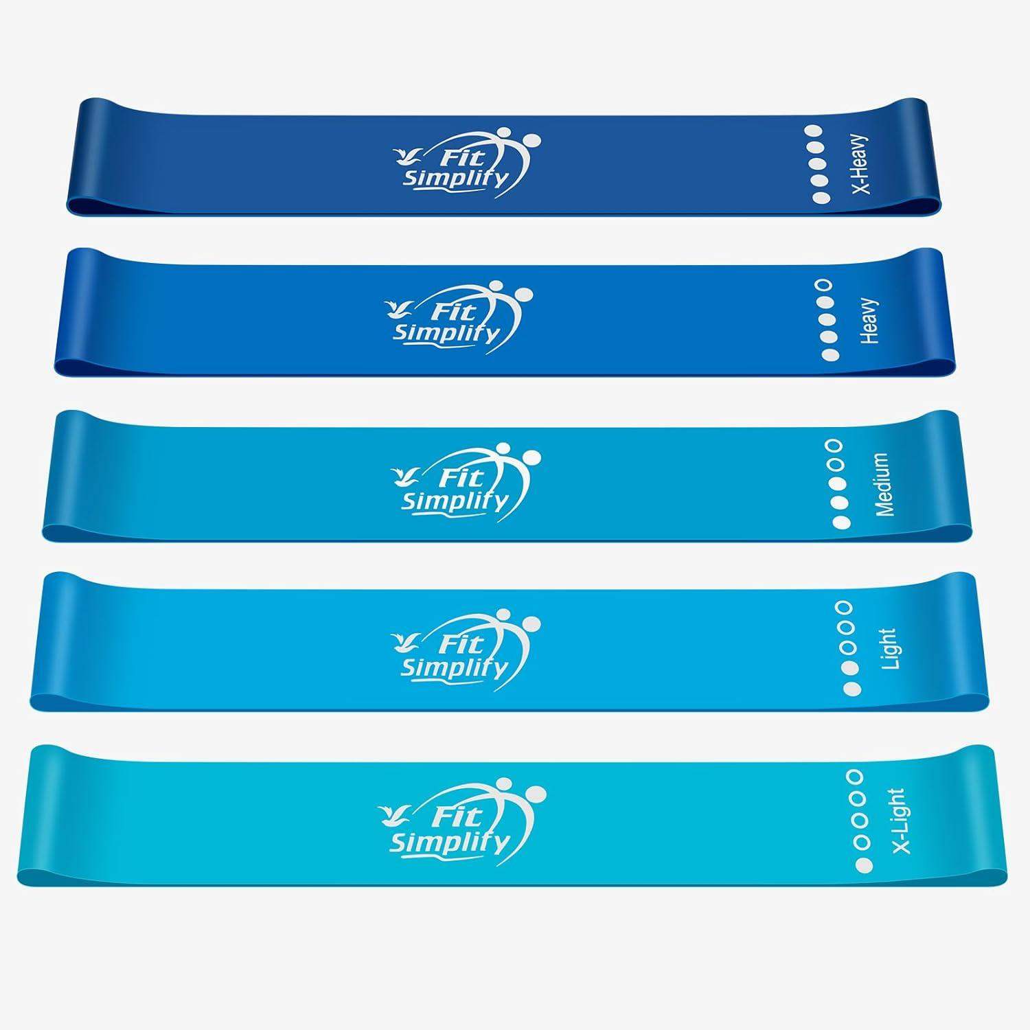 12-Inch Natural Latex Loop Resistance Bands for Rotator Cuff Rehab and Post-Injury Shoulder Strength Recovery - imprüv  