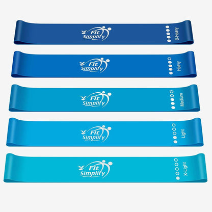 12-Inch Natural Latex Loop Resistance Bands for Rotator Cuff Rehab and Post-Injury Shoulder Strength Recovery - imprüv  