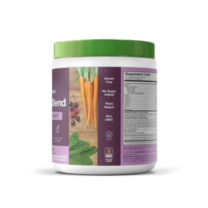 Superfood Greens Blend with Antioxidants, Digestive Enzymes, Fiber Prebiotics and Probiotics