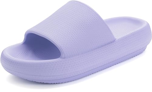 Unisex Orthopedic Pillow Slippers, House Slides Shower Sandals, Cushioned Thick Sole