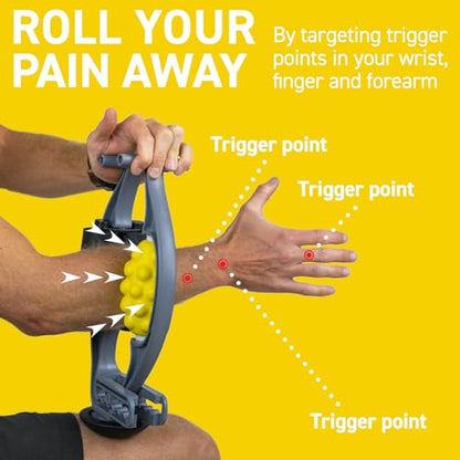 Forearm Massager & Calf Roller for Self Myofascial Release