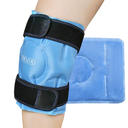 Reusable Gel Ice Pack Cold Compress Therapy for Knee Swelling & Pain Relief