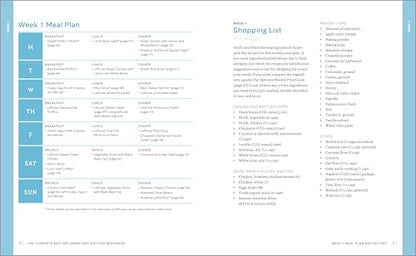 The Complete Anti-Inflammatory Diet for Beginners: A No-Stress Meal Plan - imprüv 