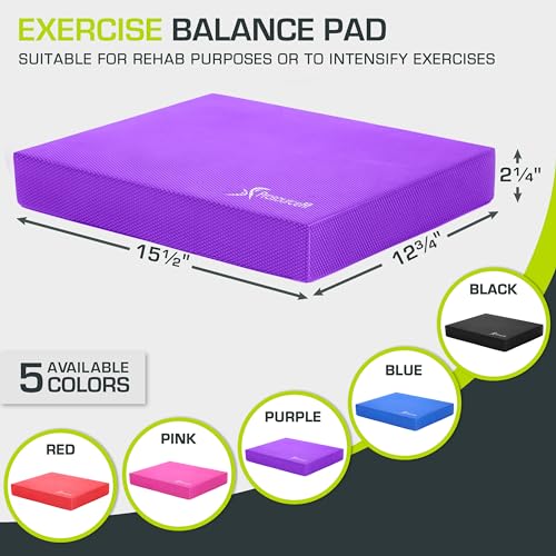 Non-Slip Cushioned Balance Foam Pad