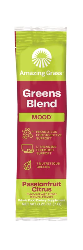 Superfood Greens Blend with Antioxidants, Digestive Enzymes, Fiber Prebiotics and Probiotics