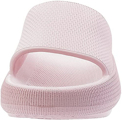 Unisex Orthopedic Pillow Slippers, House Slides Shower Sandals, Cushioned Thick Sole