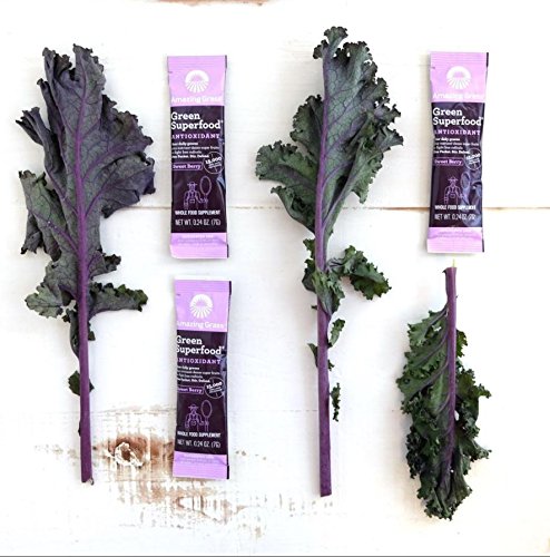 Superfood Greens Blend with Antioxidants, Digestive Enzymes, Fiber Prebiotics and Probiotics