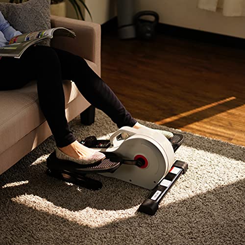 Sunny Under Desk Elliptical Stepper Portable Magnetic Resistance Pedal Machine