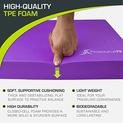 Non-Slip Cushioned Balance Foam Pad