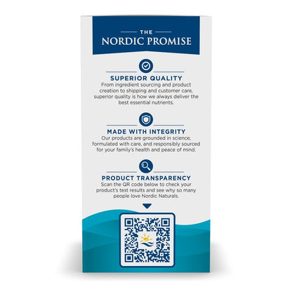 Nordic Naturals Omega-3 with CoQ10 for Heart and Brain Health, 120 Softgels