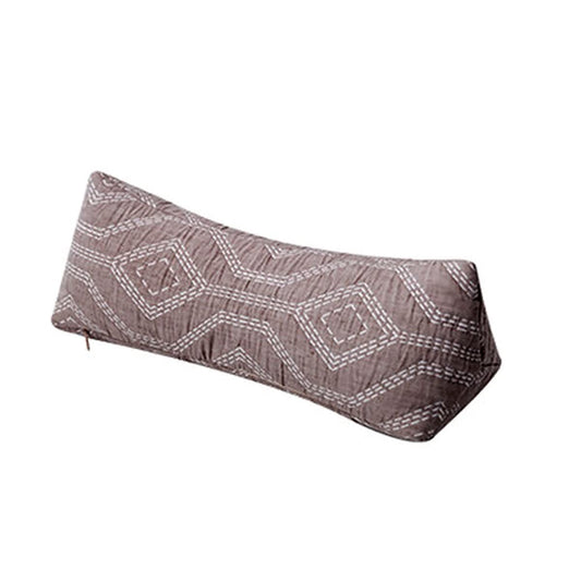 Cervical Roll Neck Pillow with 100% Buckwheat Filling for Sleep Support