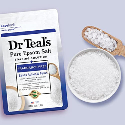 Dr Teal's Pure Fragrance Free Epsom Salt