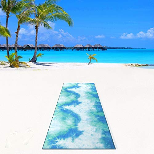 Synergy 2-in-1 Machine Washable Hot Yoga Mat with Integrated Non-Slip Microfiber Towel