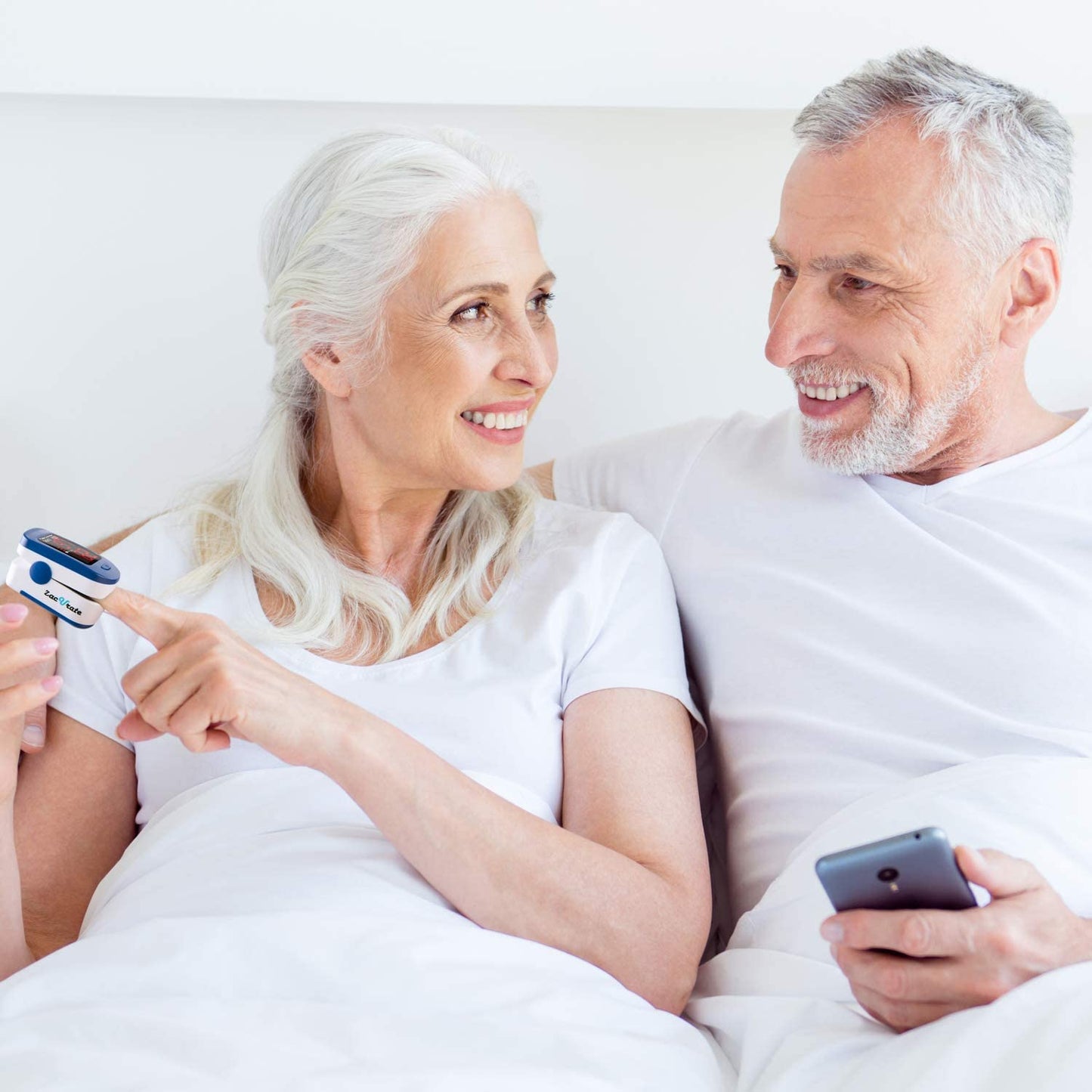 Fingertip Pulse Oximeter for Blood Oxygen and Heart Rate Monitoring - imprüv 