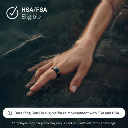 Oura Ring Gen3 Horizon Smart Ring for Biometric Health Tracking