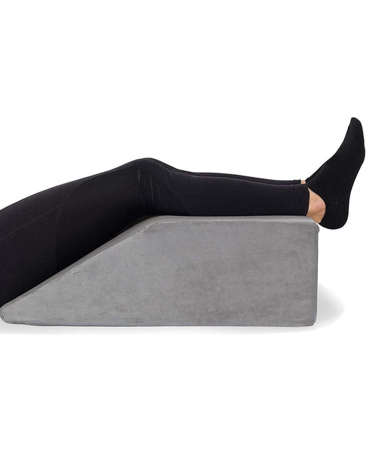 Bed Wedge Leg Elevation Pillow for Comfort and Circulation
