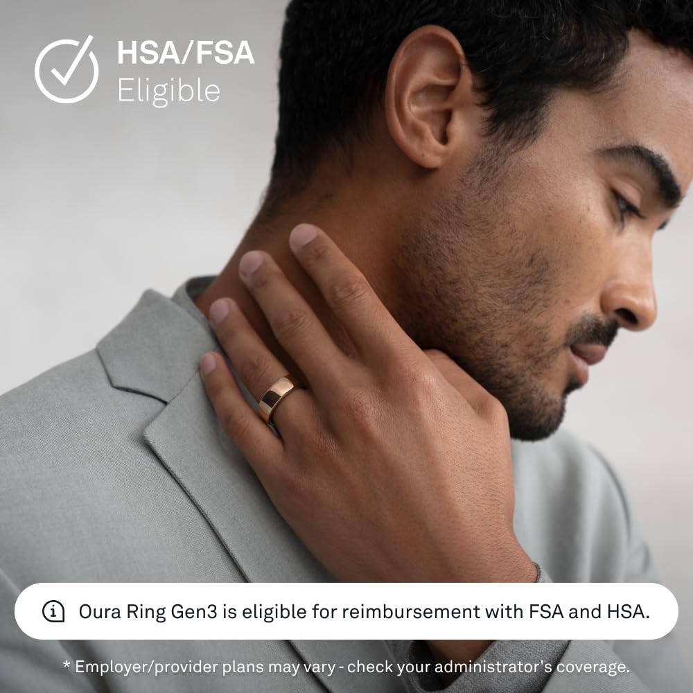 Oura Ring Gen3 Horizon Smart Ring for Biometric Health Tracking