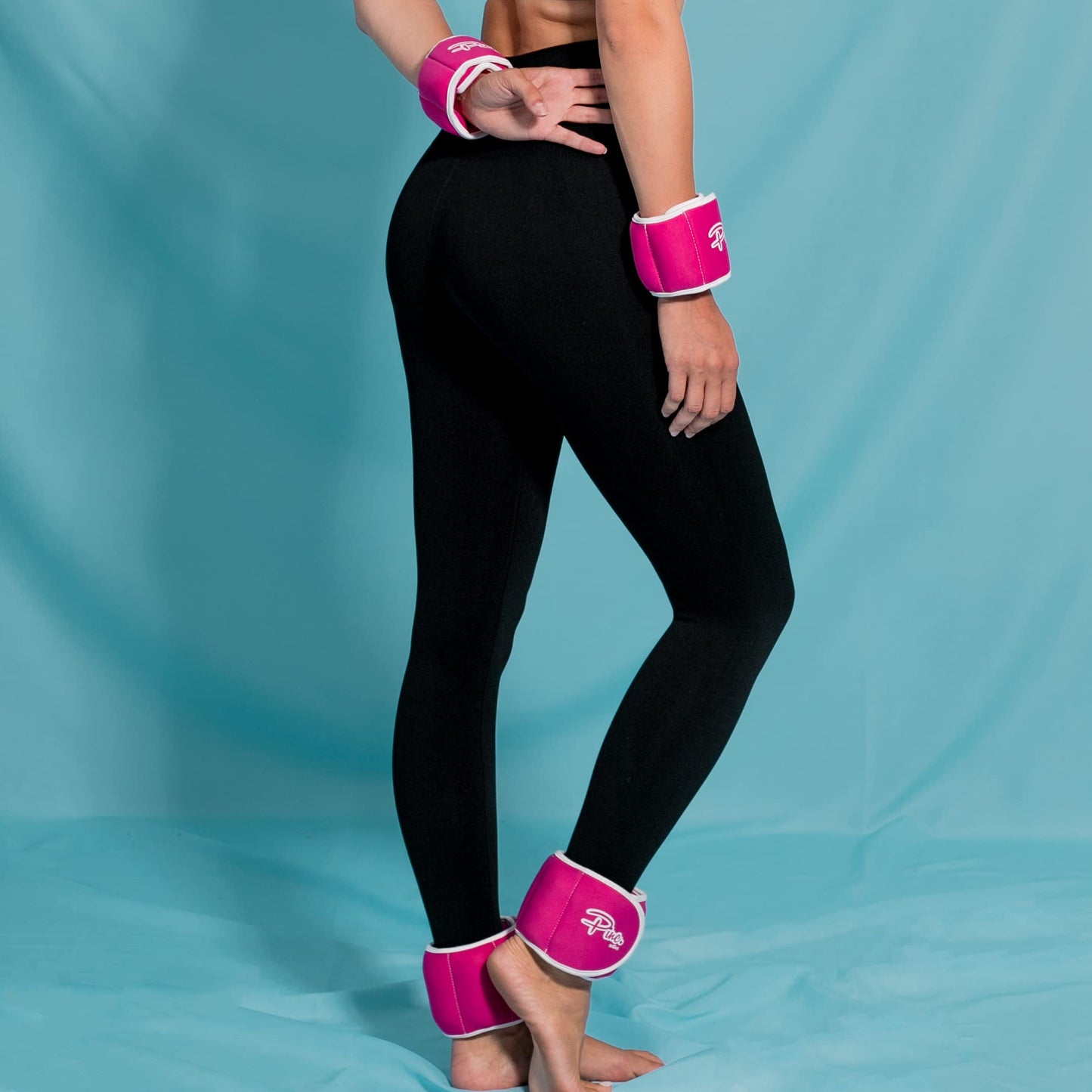 Ankle Weight Cuffs for Easy Home Workouts and Rehab Resistance Training - imprüv 