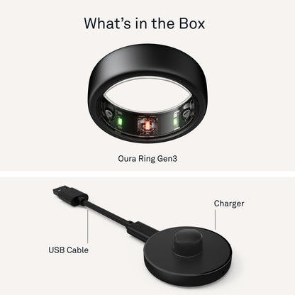 Oura Ring Gen3 Horizon Smart Ring for Biometric Health Tracking