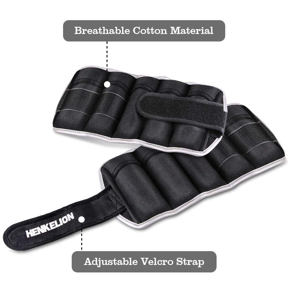 Adjustable Ankle Weights for Leg Lifting Strength Training Exercise - imprüv 