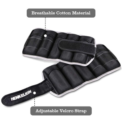 Adjustable Ankle Weights for Leg Lifting Strength Training Exercise - imprüv 