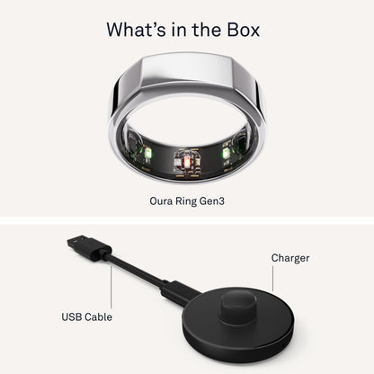 Oura Ring Gen3 Horizon Smart Ring for Biometric Health Tracking