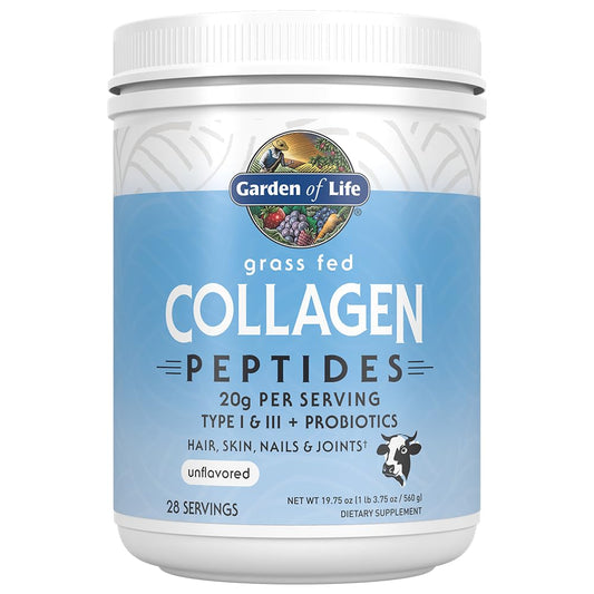 Garden of Life Collagen Peptides Powder for Hair Skin Nails Joints, 1.24 Pound - imprüv 