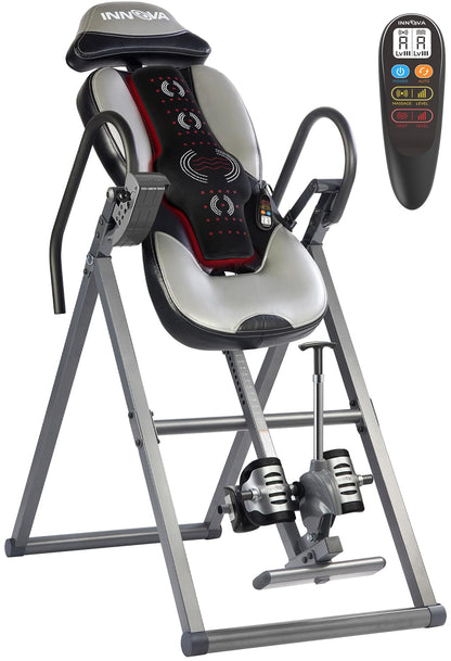 Inversion Table with Heat and Massage for Spinal Decompression