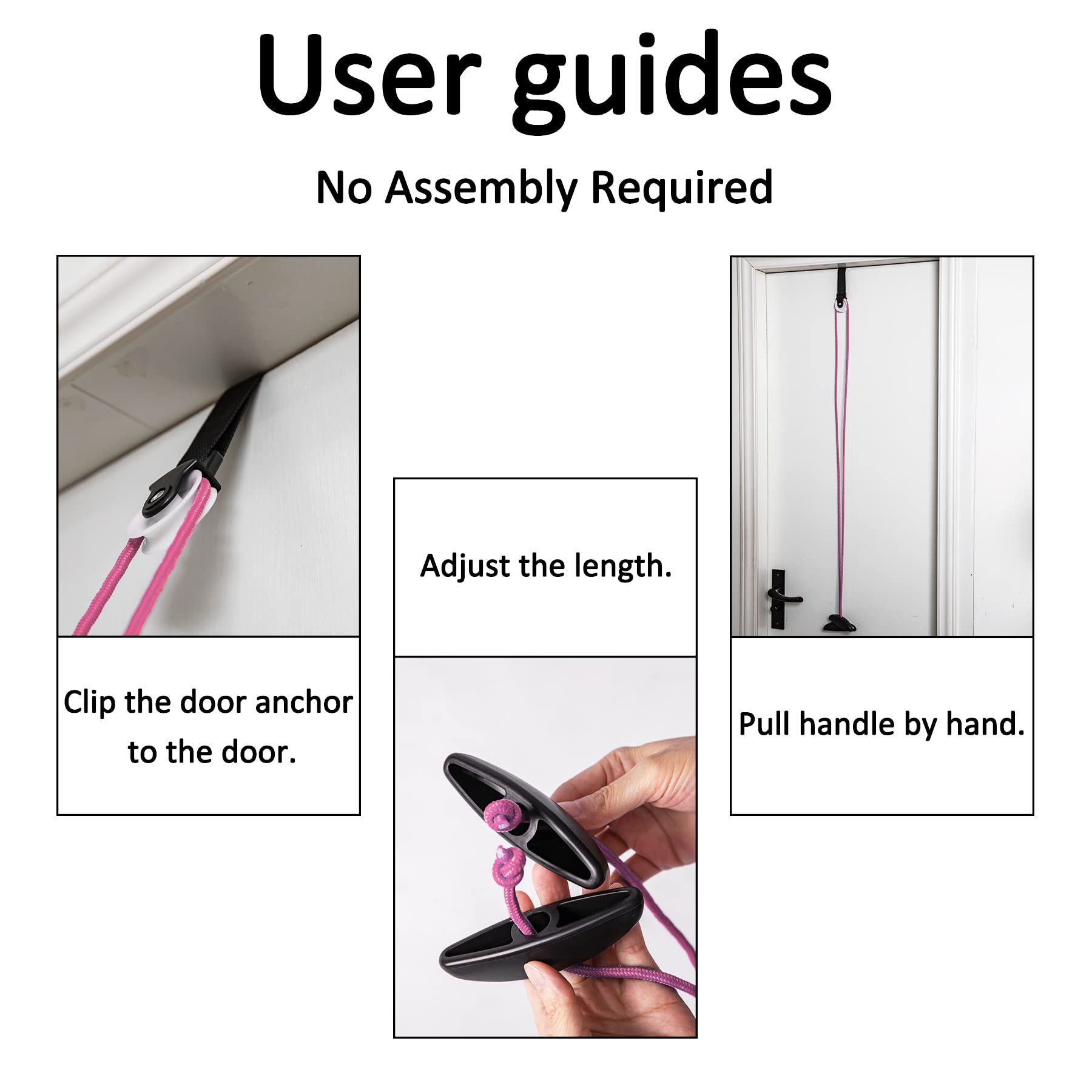 Over the Door Shoulder Pulley System for Passive Shoulder ROM