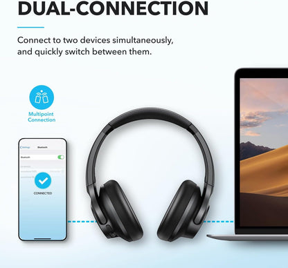 Soundcore by Anker Hybrid Active Noise Cancelling Over-Ear Headphones - imprüv 