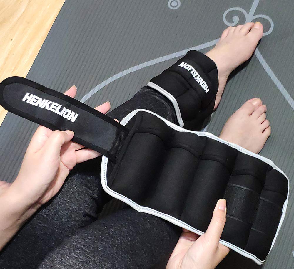 Adjustable Ankle Weights for Leg Lifting Strength Training Exercise - imprüv 